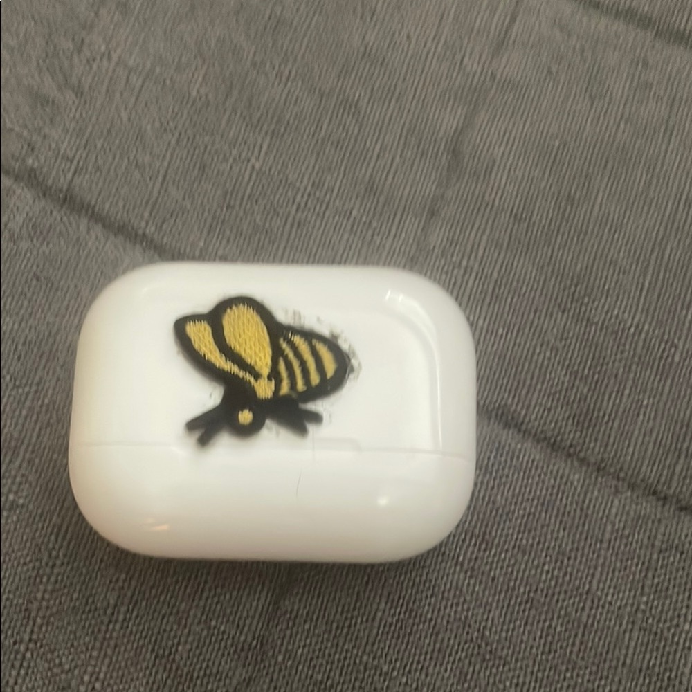 Bee Decorated AirPods Case